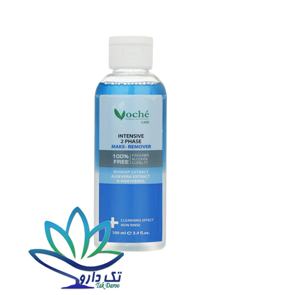 محلول پاک کننده آرایش صورت دوفاز وچه مدل Rosehip حجم 100 میلی لیتر محلول پاک کننده آرایش صورت دوفاز وچه مدل Rosehip حجم 100 میلی لیتر