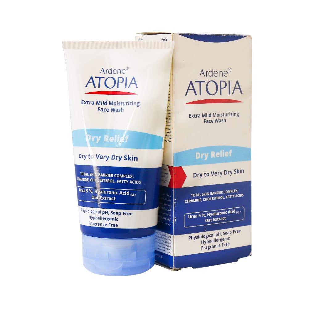 لوسیون شوینده و مرطوب کننده بسیار ملایم صورت آتوپیا آردن 150 گرم لوسیون شوینده و مرطوب کننده بسیار ملایم صورت آتوپیا آردن 150 گرم