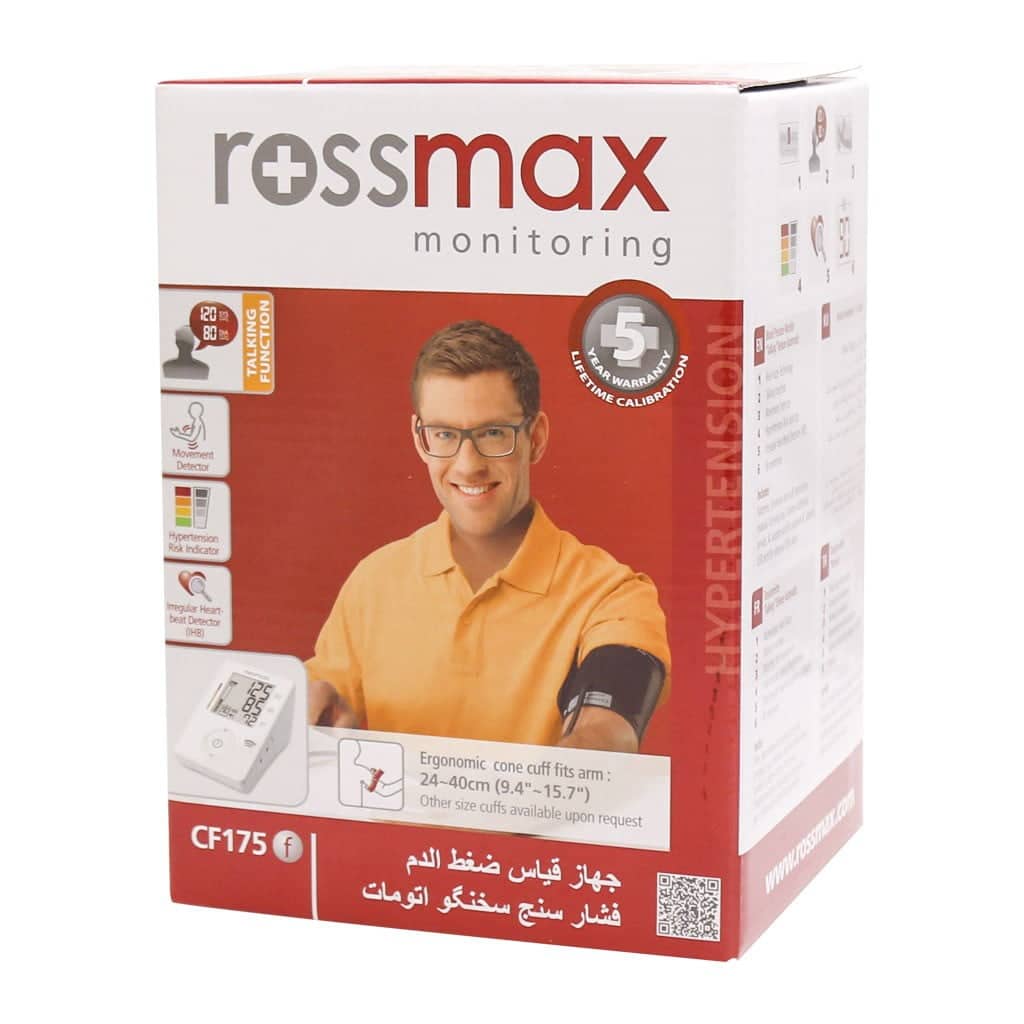 فشارسنج دیجیتالی بازویی رزمکس مدل CF175f فشارسنج دیجیتالی بازویی رزمکس مدل CF175f