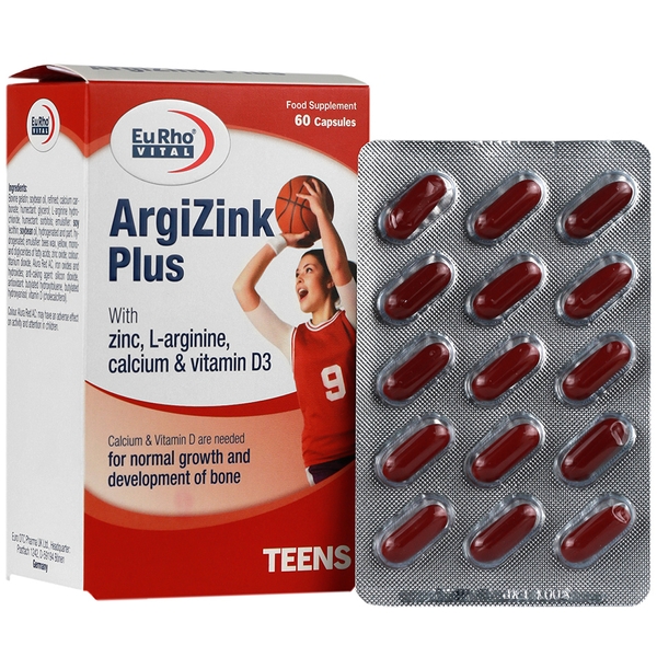 کپسول آرژی زینک پلاس یوروویتال کپسول آرژی زینک پلاس یوروویتال