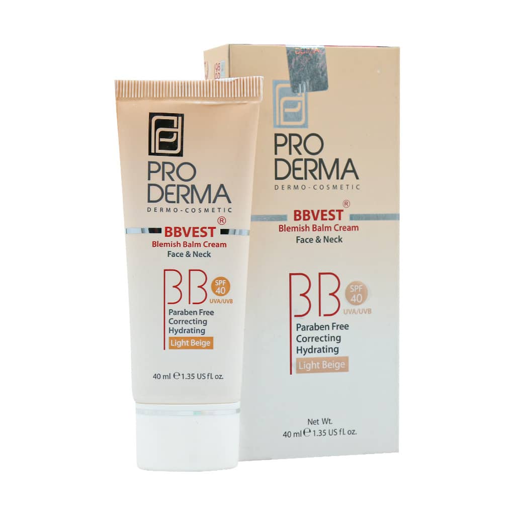 بی بی کرم SPF40 پرودرما مناسب پوست های چرب و جوشدار 40 میلی لیتر پرودرما بی بی کرم SPF40 پرودرما مناسب پوست های چرب و جوشدار 40 میلی لیتر پرودرما