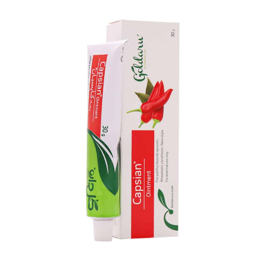 پماد کاپسیان گل دارو 30 گرم پماد کاپسیان گل دارو 30 گرم