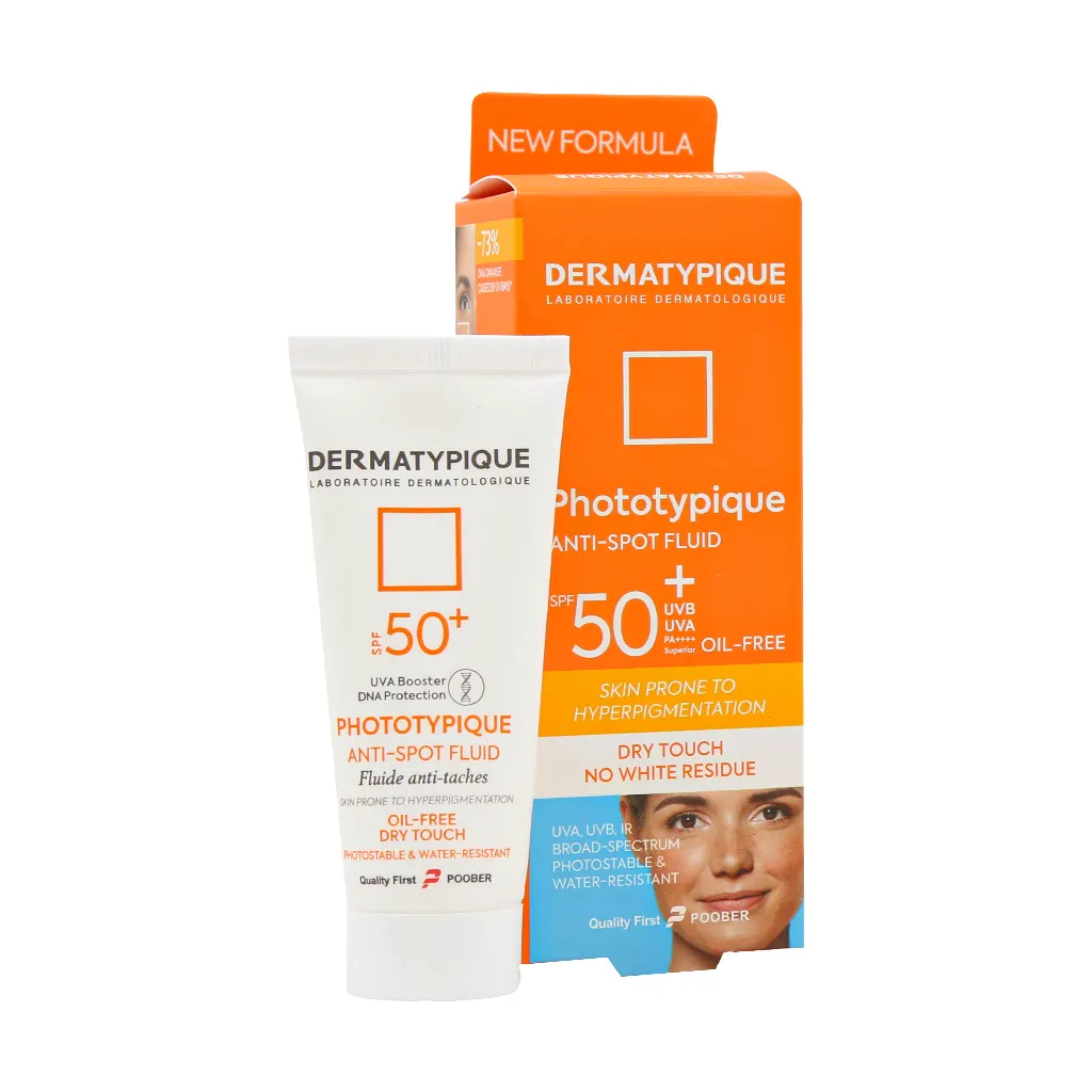فلوئید ضد آفتاب ضد لک و روشن کننده 50 درماتیپیک 40 میلی لیتر فلوئید ضد آفتاب ضد لک و روشن کننده 50 درماتیپیک 40 میلی لیتر