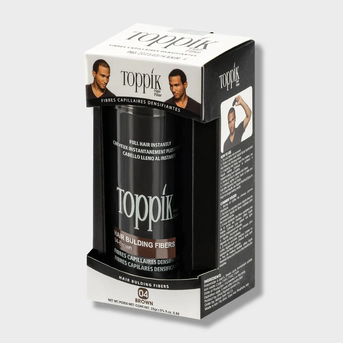 پودر پرپشت کننده مو تاپیک پودر پرپشت کننده مو تاپیک