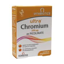 قرص اولترا کروم 200 میکروگرم ویتابیوتیکس 60 عدد قرص اولترا کروم 200 میکروگرم ویتابیوتیکس 60 عدد
