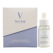 سرم هیالورونیک اسید٢/۵٪ و آلفا آربوتین۲٪ وکتور سرم هیالورونیک اسید٢/۵٪ و آلفا آربوتین۲٪ وکتور