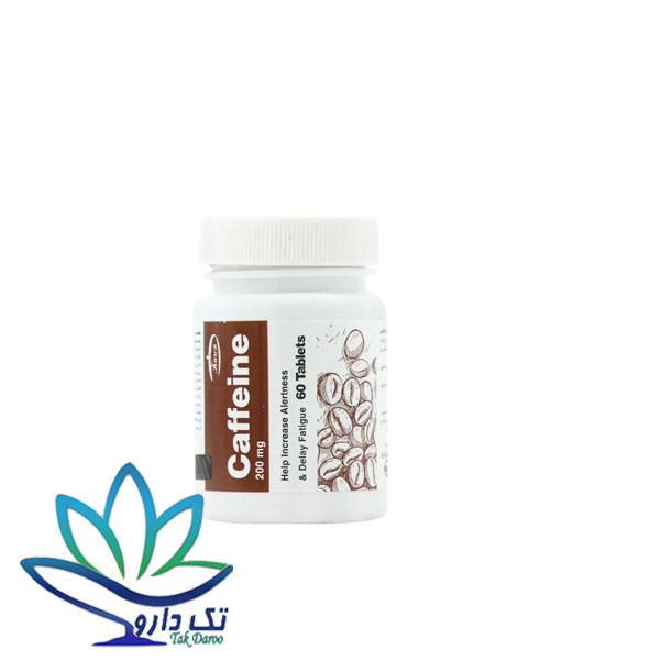 قرص کافئین 200 میلی گرم کارن 60 عدد
