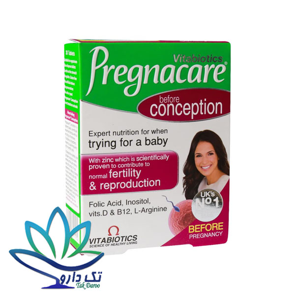 قرص پرگناکر کانسپشن ویتابیوتیکس 30 عدد