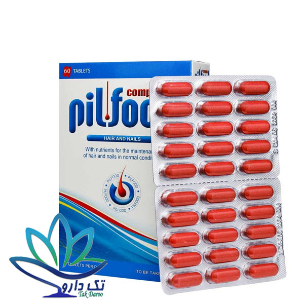 قرص پیلفود کمپلکس تقویت کننده مو و ناخن 60 عدد قرص پیلفود کمپلکس تقویت کننده مو و ناخن 60 عدد