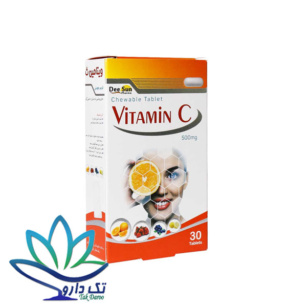 قرص جویدنی ویتامین سی دیسان فارما 30 عدد