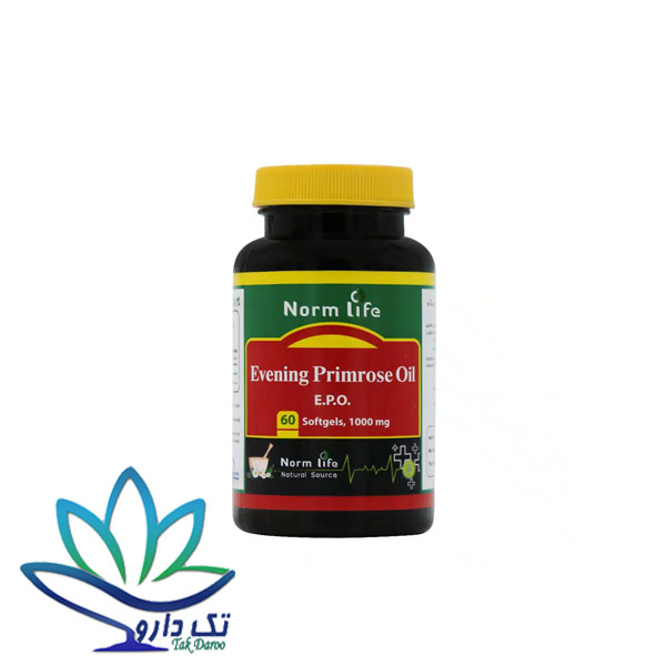 کپسول ایوینینگ پرایم رز روغن گل مغربی نورم لایف کپسول ایوینینگ پرایم رز روغن گل مغربی نورم لایف