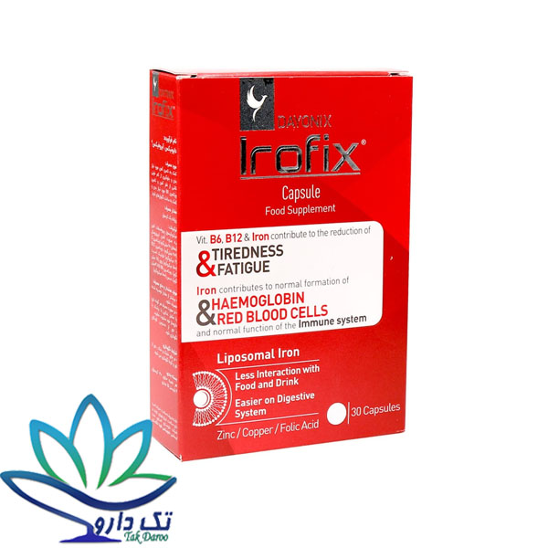 کپسول آیروفیکس دایونیکس فارما 30 عدد