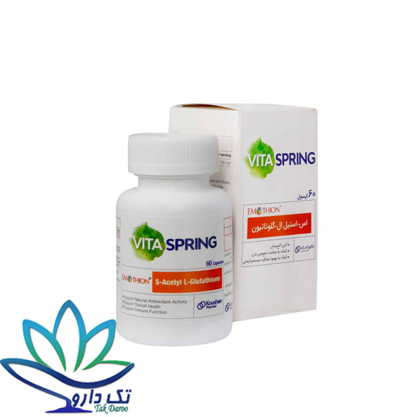 کپسول وایتا اسپرینگ کوشان فارمد 60 عدد