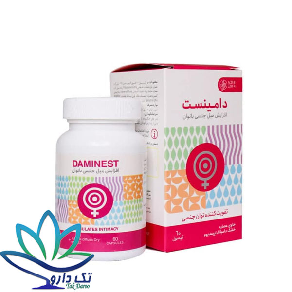 کپسول دامینست ادیب اکسیر 60 عدد