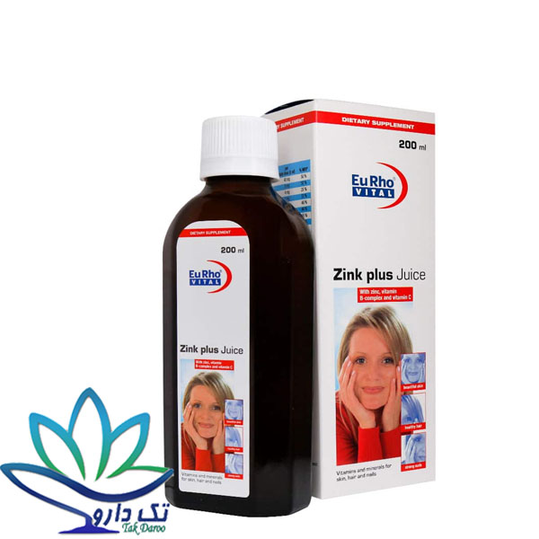 شربت زینک پلاس یوروویتال ۲۰۰ میلی لیتر