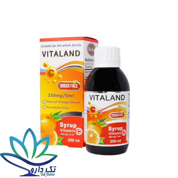 شربت ویتامین سی ویتالند 200 میلی لیتر