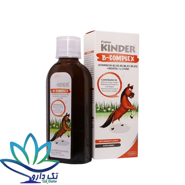 شربت ب کمپلکس فیشر کیندر 200 میلی لیتر