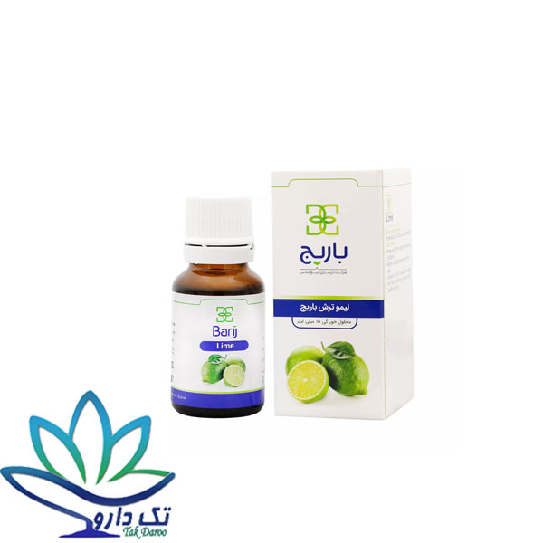 قطره خوراکی لیموترش 15 میلی لیتری باریج اسانس