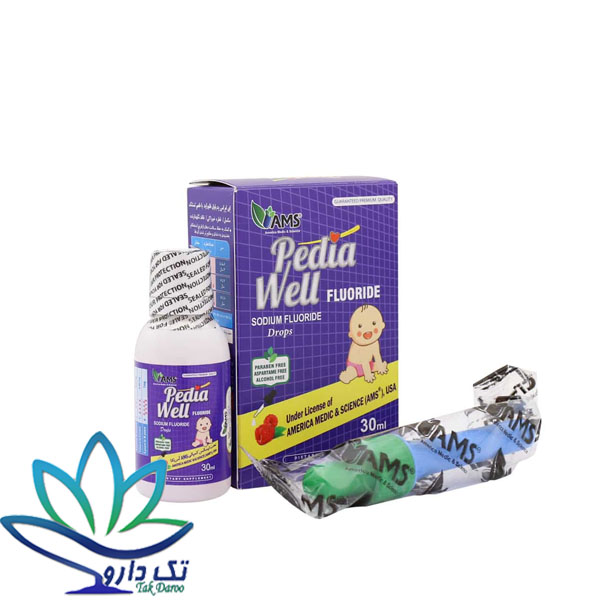 قطره خوراکی پدیاول فلوراید ای ام اس 30 میلی لیتر