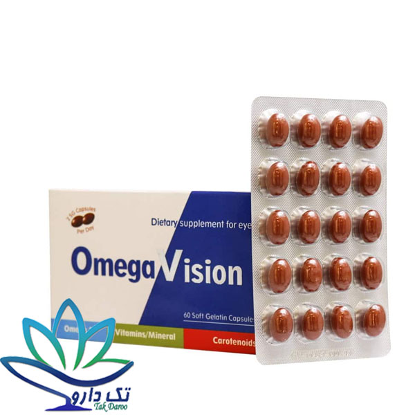 کپسول امگا ویژن دانا فارما 60 عدد