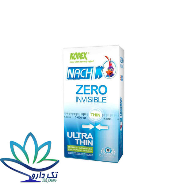کاندوم کدکس 12 تایی مدل زیرو