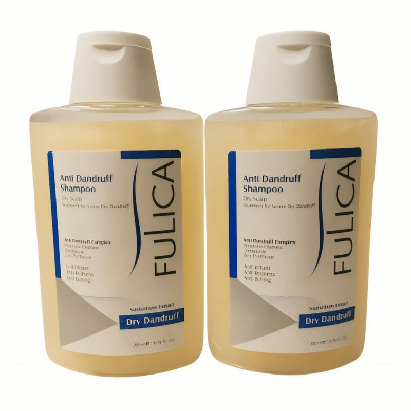 شامپو ضد شوره خشک فولیکا مناسب پوست سر خشک ۲۰۰ میلی لیتر