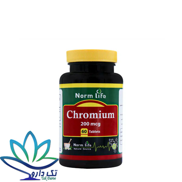  قرص کرومیوم 200 میکروگرم نورم لایف