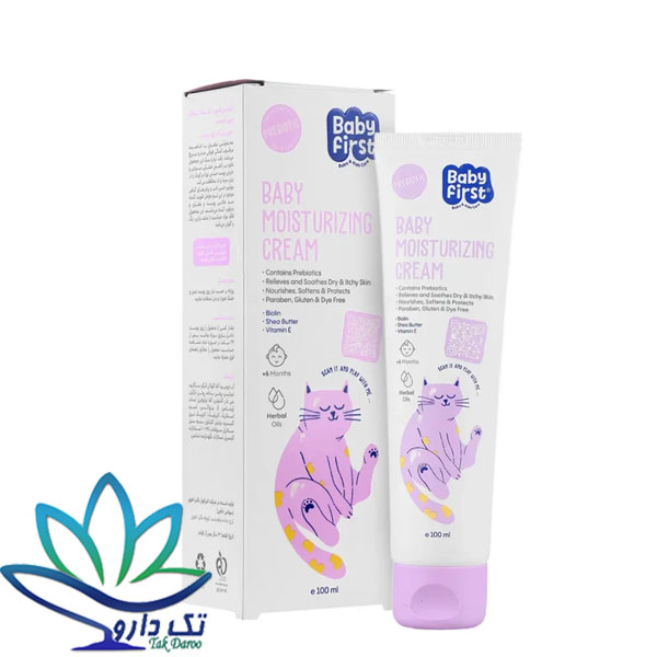 کرم مرطوب کننده گیاهی کودک بی بی فرست سی گل ۱۰۰ میلی لیتر کرم مرطوب کننده گیاهی کودک بی بی فرست سی گل ۱۰۰ میلی لیتر