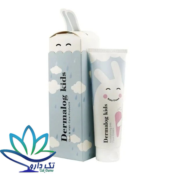 کرم مرطوب کننده صورت کودک درمالوگ کیدز