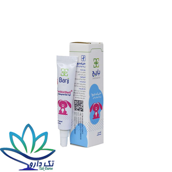 ژل دنتی کید باریج اسانس 5 گرم