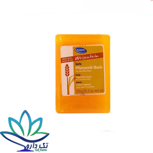 صابون جوانه گندم کاپوس 125 گرم صابون جوانه گندم کاپوس 125 گرم