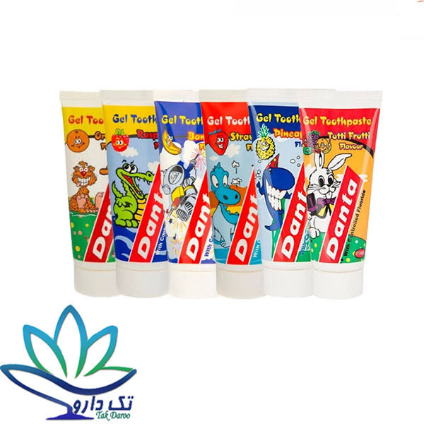 خمیر دندان کودک دانتا 50 گرمی خمیر دندان کودک دانتا 50 گرمی