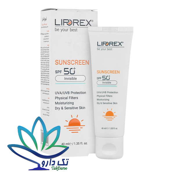 کرم ضد آفتاب SPF50 پوست خشک و حساس