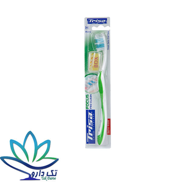 مسواک تریزا مدل Focus Pro Clean با برس سخت مسواک تریزا مدل Focus Pro Clean با برس سخت