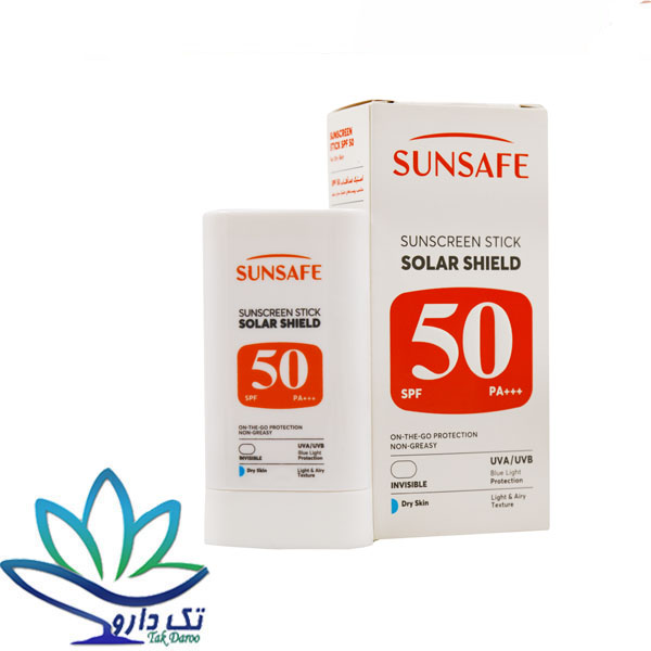 استیک ضد آفتاب SPF50 پوست خشک سان سیف 20 گرم استیک ضد آفتاب SPF50 پوست خشک سان سیف 20 گرم