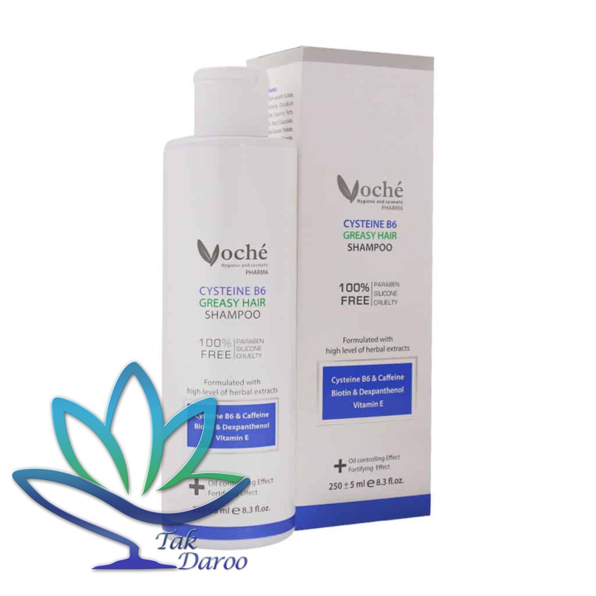 شامپو تقویت کننده سیستین Cysteine B6 موی چرب وچه 250 میل شامپو تقویت کننده سیستین Cysteine B6 موی چرب وچه 250 میل