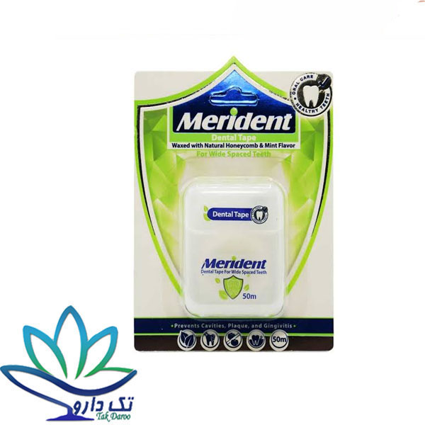 نخ دندان مریدنت Merident مدل Mint Waxed