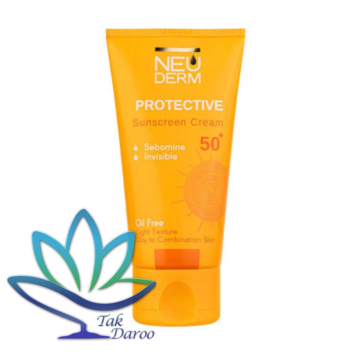 کرم ضد آفتاب فاقد چربی هایلی پروتکتیو نئودرم SPF50 مناسب پوست های مختلط و چرب ۵۰ میلی لیتر