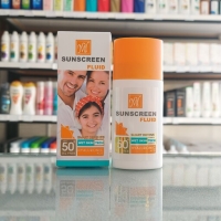 فلوئید ضد آفتاب SPF50 مای مدل Hyaluronic Acid حجم 50 میلی لیتر