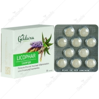 قرص مکیدنی لیکوفار گل دارو(30 عددی)