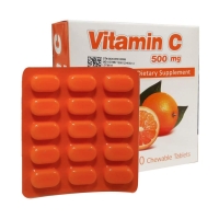 قرص جویدنی ویتامین ث 500سیمرغ دارو عطار 60 عدد
