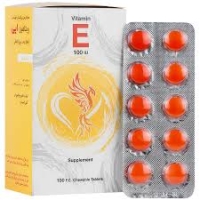 قرص جویدنی ویتامین E 100 واحد داروپخش 100 عدد