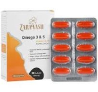 امگا 3و 5 1000 میلی گرم زراوش مهر آیین 30 سافت ژل