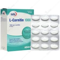 قرص ال کارنیتین 1000 میلی گرم یورویتال 60 عدد