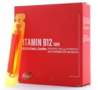 ویال ویتامین ب12 فورت ای 1000 میلی 10 عددی