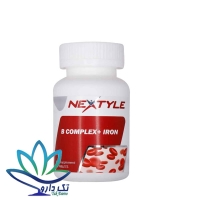 قرص ب کمپلکس پلاس آهن نکستایل 60 عدد