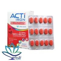 قرص اکتی آیرون لیبرتی سوئیس 30 عدد