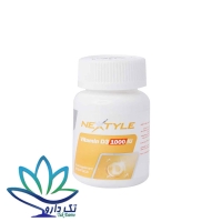 قرص ژلاتینی ویتامین D۳ ۱۰۰۰ واحد نکستایل ۶۰ عدد