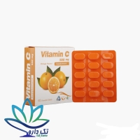 قرص جویدنی ویتامین ث 500سیمرغ دارو عطار 60 عدد