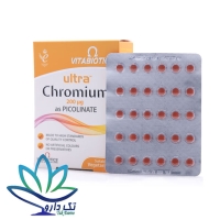قرص اولترا کروم 200 میکروگرم ویتابیوتیکس 60 عدد